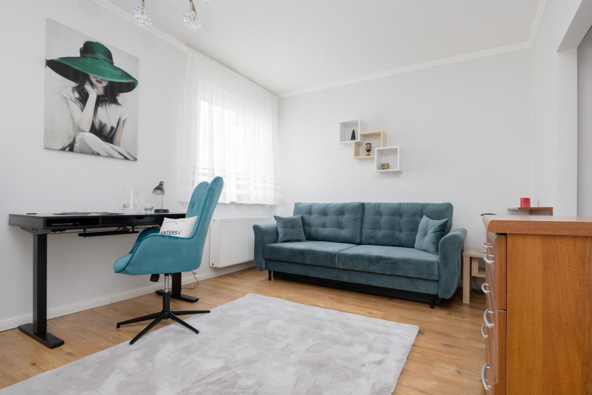 Bright Glowackiego For 2 People In By Renters Apartament Warszawa